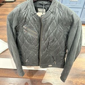 Women’s Harley-Davidson Black Quilted Leather Jacket